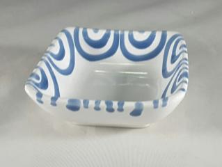 Gmundner Keramik-Schale quadratisch 9 cm